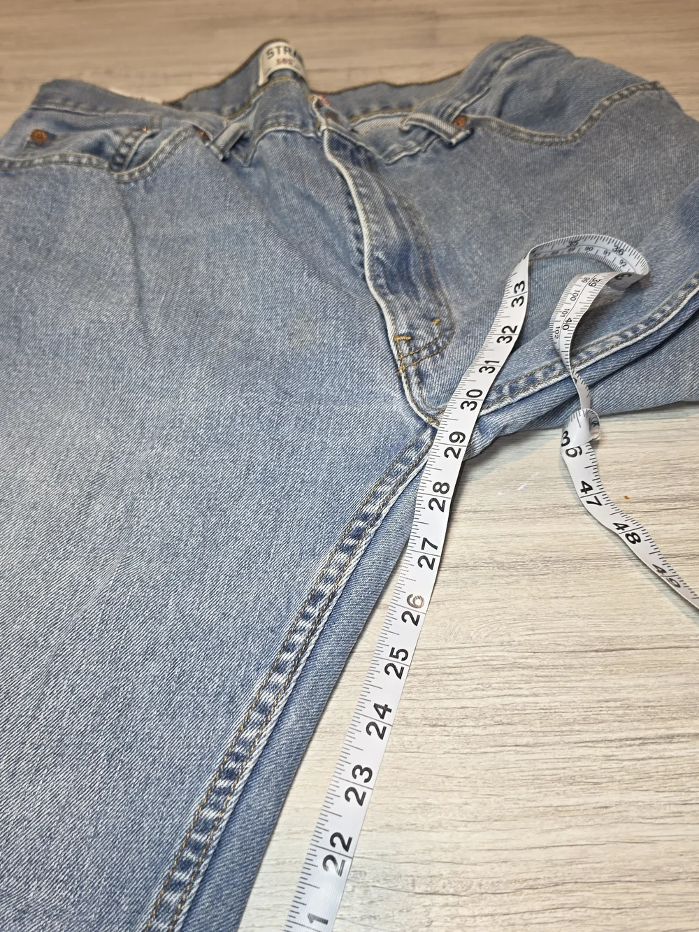 Levi's 505 Straight Fit Jeans Men's Size 36x30 J018